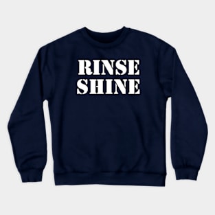 The Science and Art of Rinse & Shine Techniques Crewneck Sweatshirt